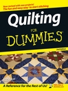 Cover image for Quilting For Dummies